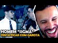 Como um sigma  aborda uma mina  react nerd sedutor muca cantadas enfadonhas