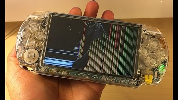 How to replace PSP 2000 Slim LCD 2017 - Full Tutorial DIY