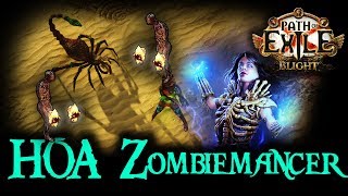 League Starter Build For POE Blight League 3.8 - Herald of Agony Zombiemancer | Behind Eyes Gaming