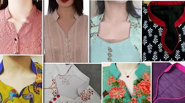 25 Elegant half collar neck design ideas sharing || top stylish half collar ideas || Fashion 22.