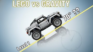 LEGO Technic: Level 1 to Level 100 Slope Test (Physics Challenge)
