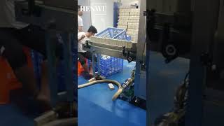 Automatic 4 heads tracking type filling machine filler for cosmetic cream lotion shampoo dishwashing