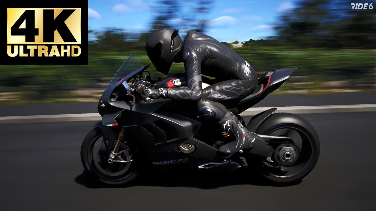 RIDE 6 Replay Gameplay-Ducati V4 SP 2021-Souther100 4K 60 Fps PC Graphics Ultra Remaster