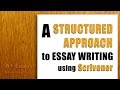 A Structured Approach to Essay Writing Using Scrivener