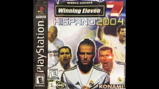 Winning Eleven 2002 PS1 - WE Hispano season 2003-2004