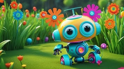 Six Tiny Robots Zoom and Zap + More Nursery Rhymes & Kids Songs
