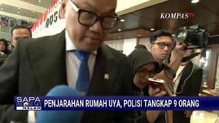 Polisi Tangkap 9 Orang Terduga Pelaku Penjarahan Rumah Anggota DPR Nonaktif Uya Kuya   SAPA MALAM