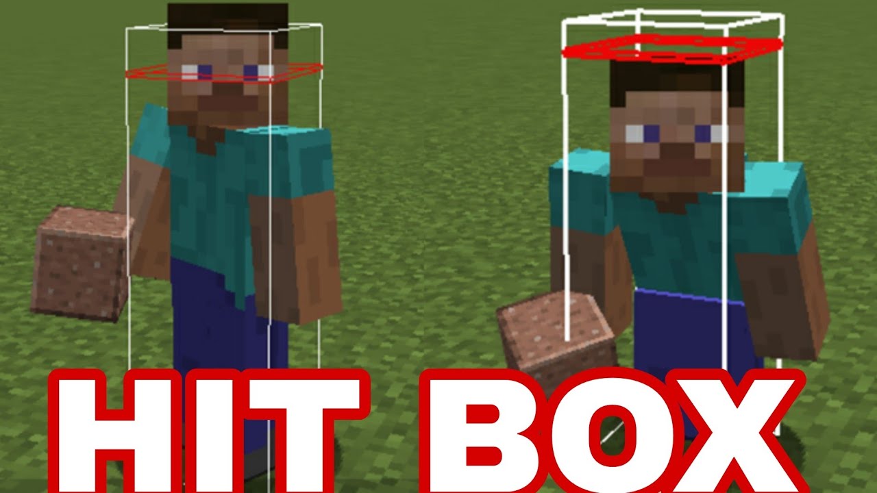 Minecraft Hit Box Mod - YouTube