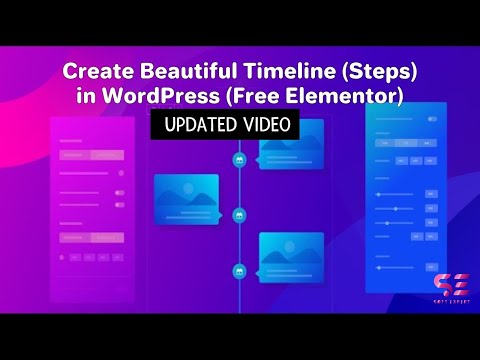 Timeline in WordPress using Elementor for FREE | Process Steps - Posts timeline - Responsive
