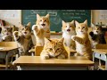 Kitten Bullied at School – Sadly Runs Home to Tell Mama Cat !