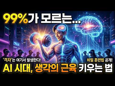 인공지능 시대, '생각의 근육'을 키우는 법