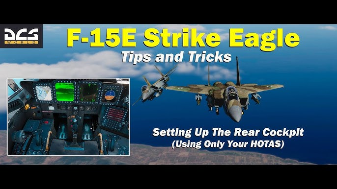 HOW TO USE LASER GUIDED BOMBS WSO F-15E, DCS WORLD
