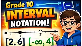 Grade 10 Interval Notation