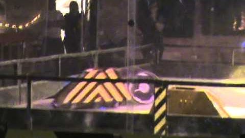 Robot Wars Live...2 Robots flipped out of the arena in 1 minute!