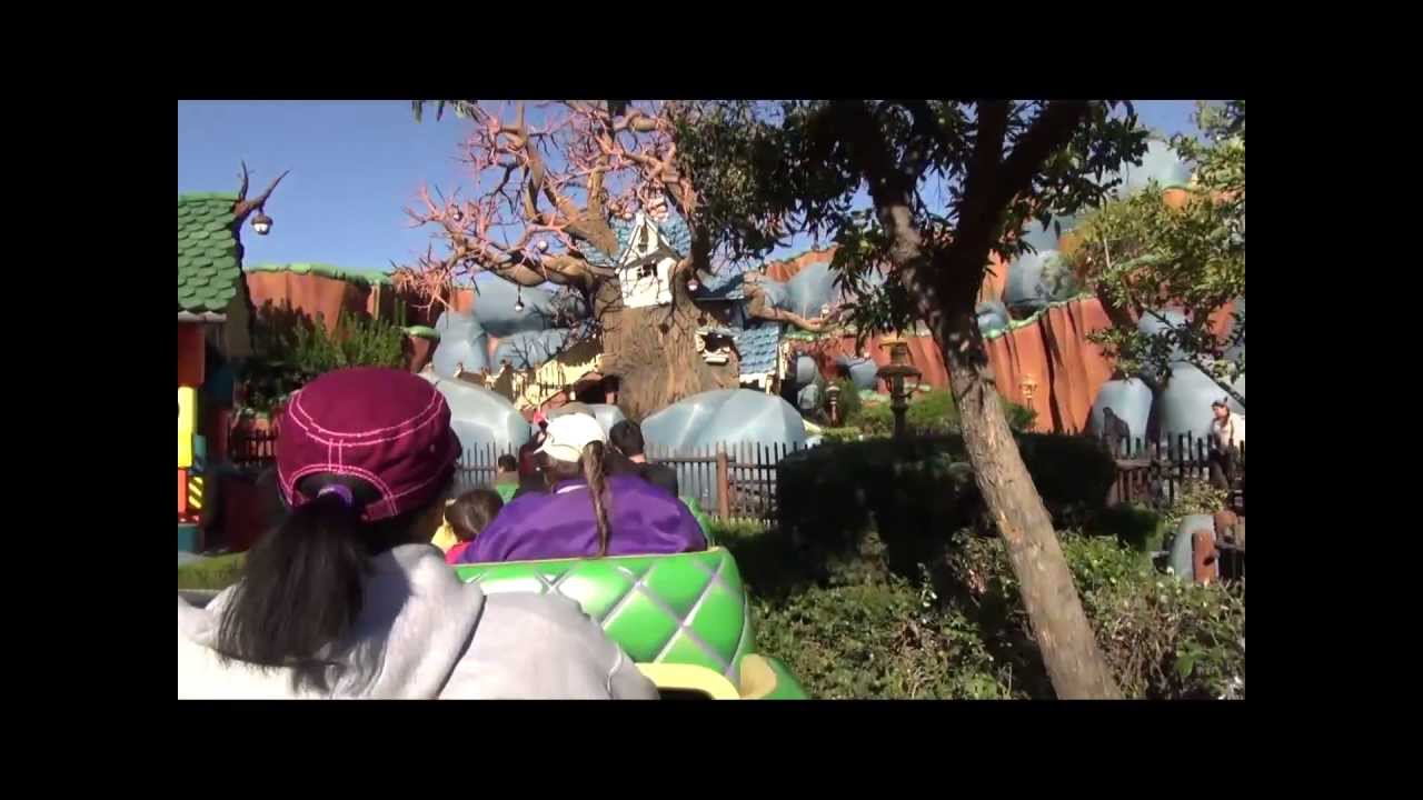 Gadget's Go Coaster in HD at Disneyland - YouTube