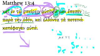 Matthew 13:4