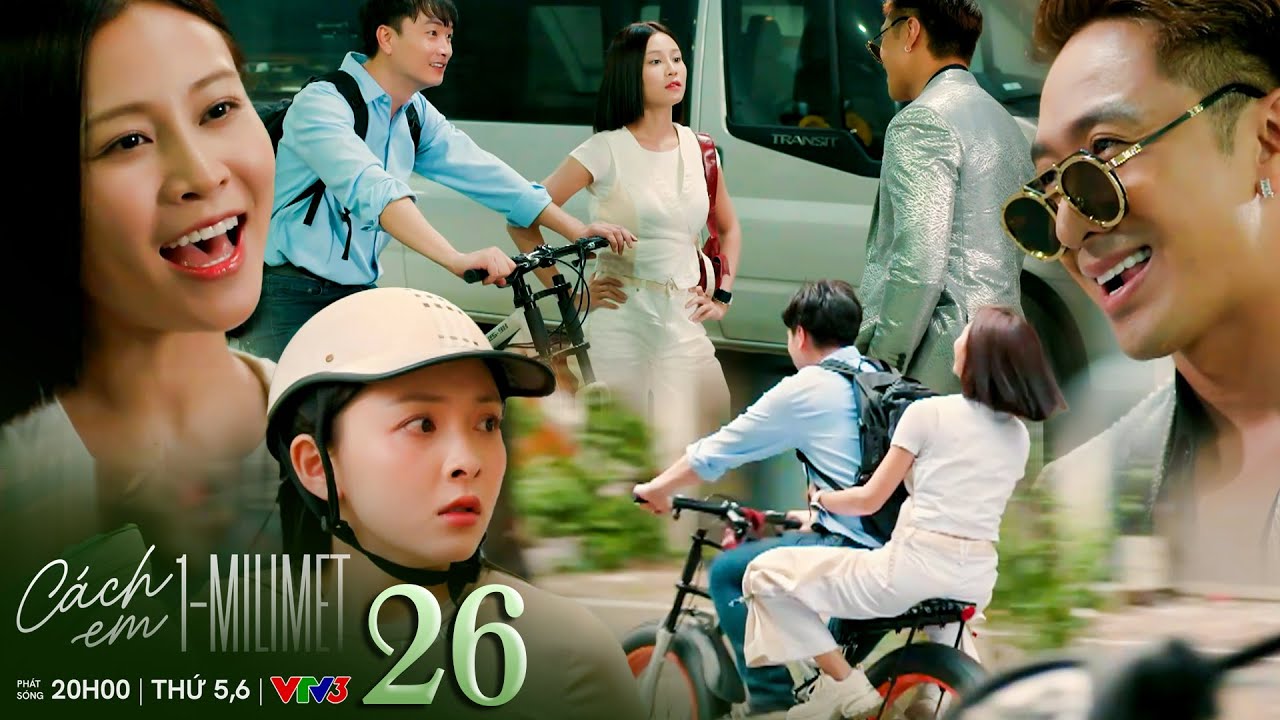 Cách em 1 milimet - 26 | Nga tức đỏ mắt khi thấy Tú và Đức đèo nhau, Hoàng Cận khẩu chiến với Thị Tú