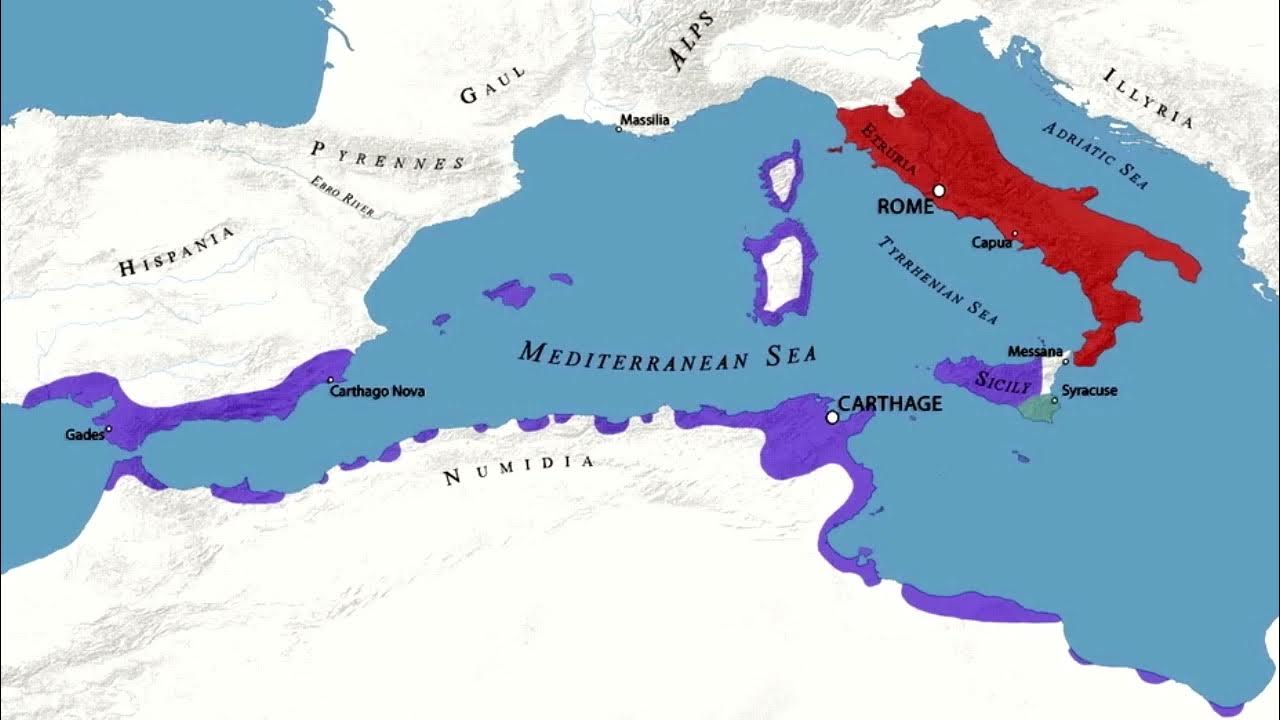 В какой стране находился карфаген