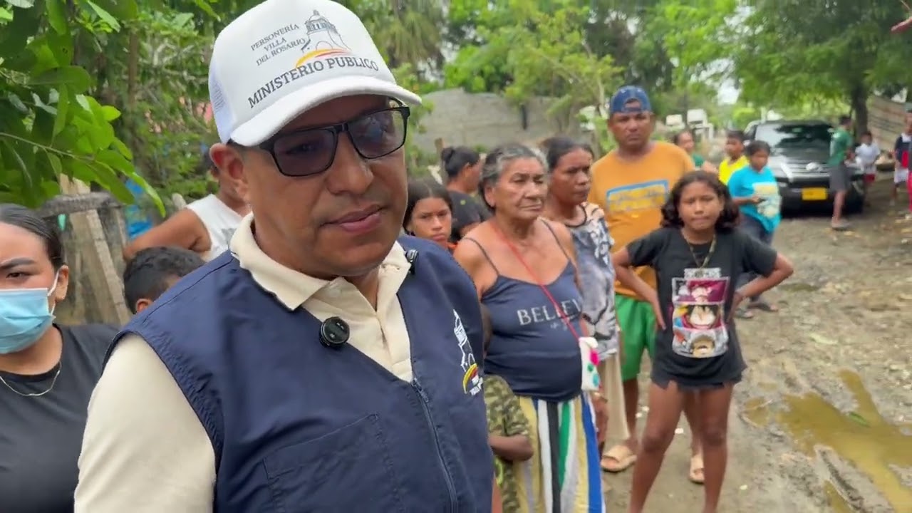 Inundaciones Ayuda humanitaria llegó de Villa Rosario Norte de Santander Personero Óscar Cabrales 