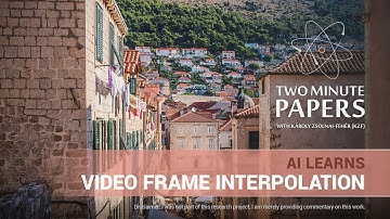 AI Learns Video Frame Interpolation | Two Minute Papers #197