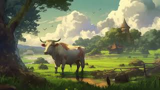 4 hours of Chilled Cow on a beautiful field Relaxing Sounds and Vibes