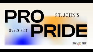 St. John's ProPride: Panel Discussion - 2SLGBTQIA+ Leadership in Action