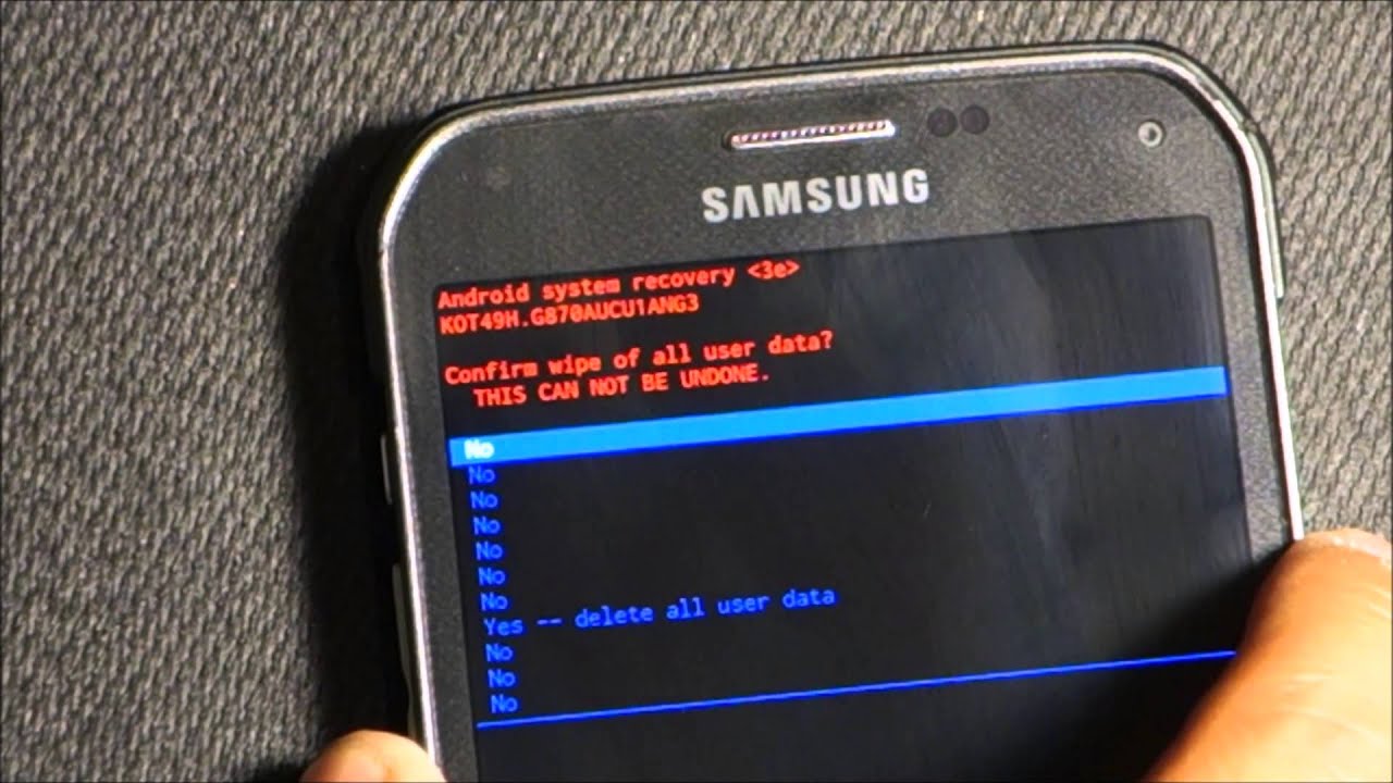 Samsung galaxy s5 recovery