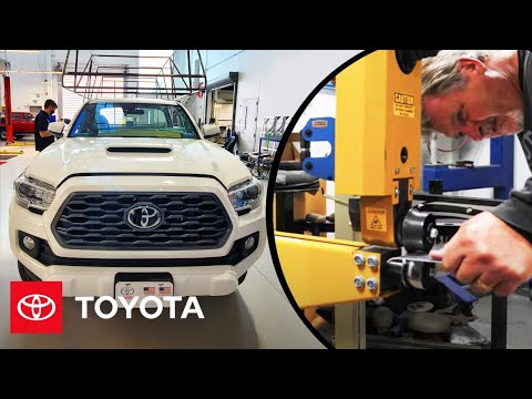 "Tacozilla": SEMA Tacoma Truck Camper Episode 2 | Toyota