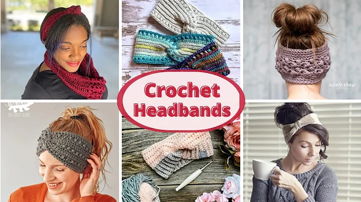 LIVE: 10 FREE Patterns for Crochet Headbands