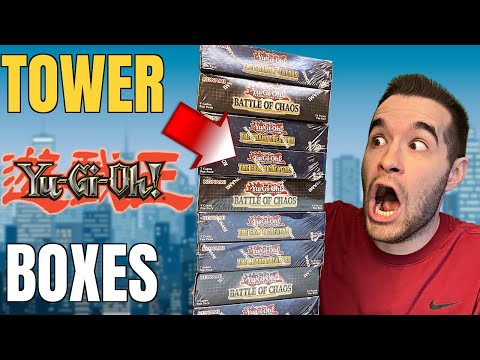 Opening A TOWER Of Yugioh Booster Boxes For Redemption! - YouTube