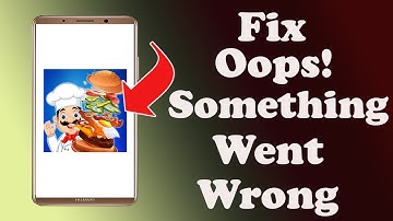 ✅How to Fix Cooking Madness App Oops something Went Wrong Error on Android ✅