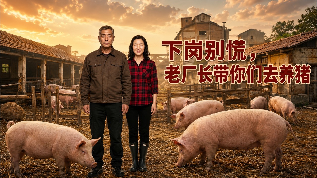 下崗別慌，老廠長帶你們去養豬