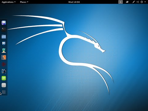 Kali Linux 2.0 - Boot and Desktop