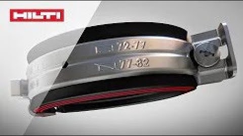NEW Hilti Ultimate Pipe Clamps