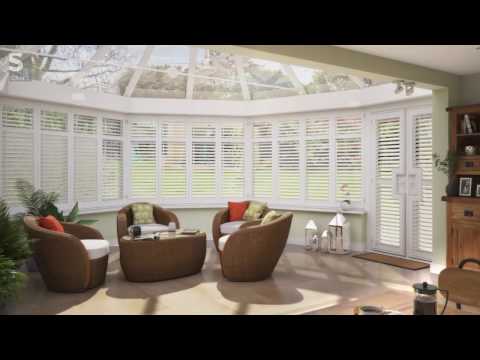 Conservatory Plantation Shutters from S:CRAFT