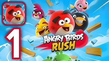 Angry Birds Rush - Rebuilding Camp 1 & 2 (Gameplay Walkthrough Part 1)