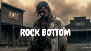 Rock Bottom  Rugged Outlaw Country outlawcountry darkcountry country motivational