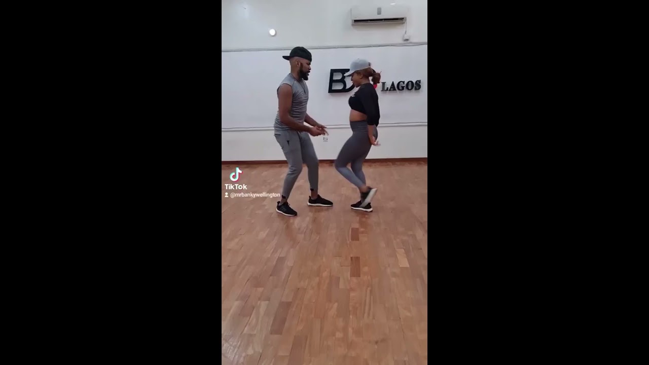 Banky W and his beautiful wife Adesua dance to their new hit song 