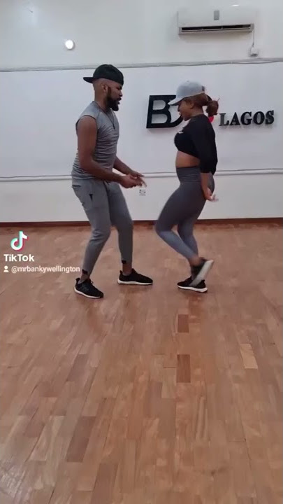 Banky W and his beautiful wife, Adesua dance to their new hit song ♥️👰😍😍🤭🥰