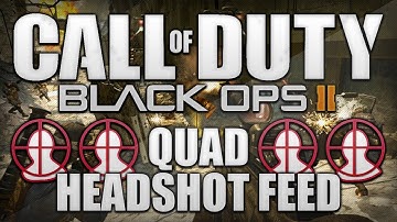 Quad headshot feed on Cargo bo2