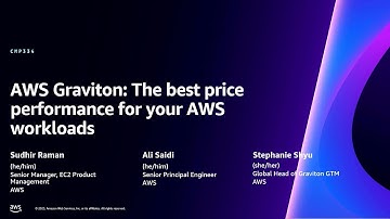 AWS re:Invent 2023 - AWS Graviton: The best price performance for your AWS workloads (CMP334)