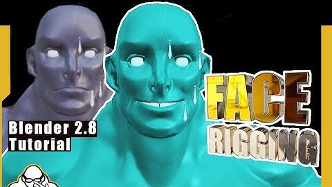 Blender 2.8 Basic Face Rigging Step By Step