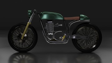 Blender Motorcycle Cycles