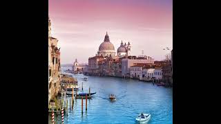 İtalyanca Şarkı Eşliğinde Venedik Manzaraları