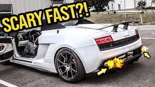 Driving My Cheap Homemade Turbo Lamborghini Scared The CRAP Out Of Me