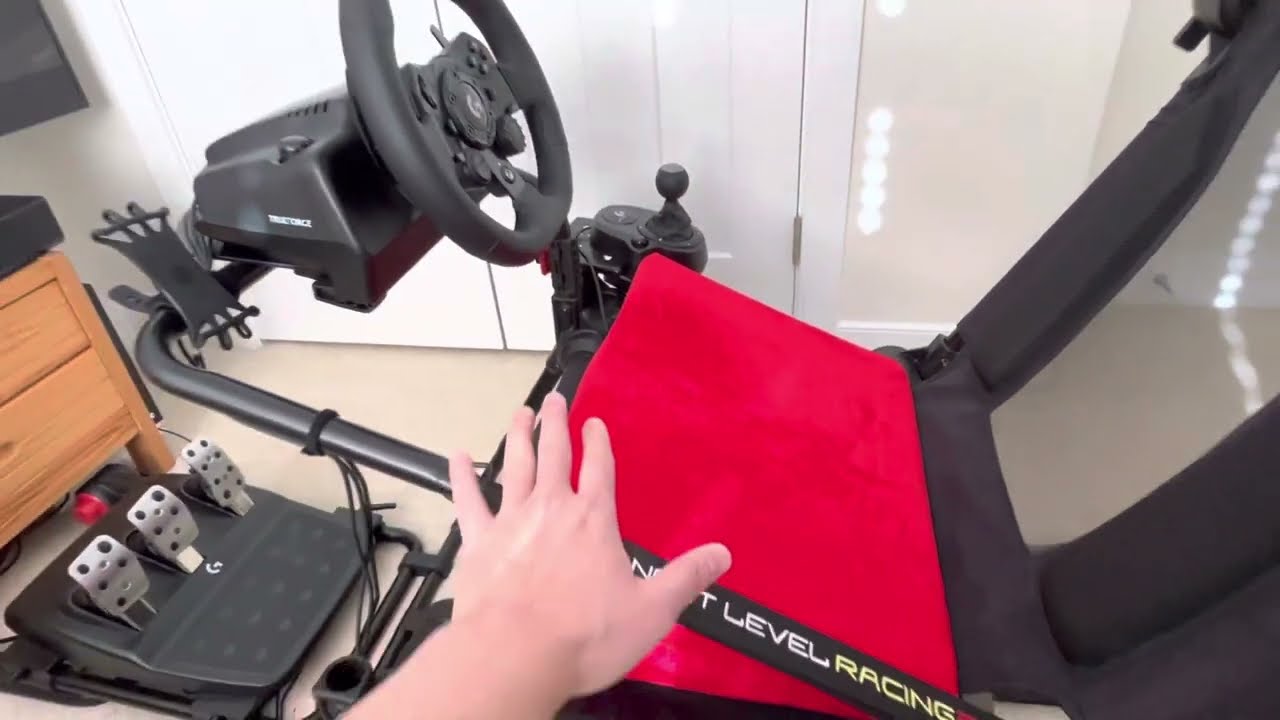 Budget Racing Sim Rig with Logitech G923 and F-GT Lite for Xbox 