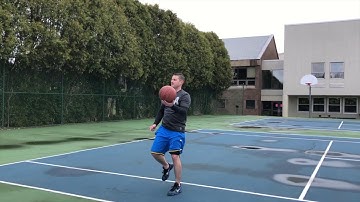 Reverse Pivot or Diamond Ball for Layup  Level 2 | MyTurnBasketball Skills On Catch