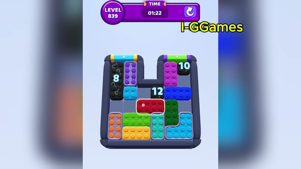Color Block Jam Level 839 - YouTube