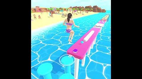 Hopscotch Run | Level 28 | New Update 🔥 | #shorts #games all levels