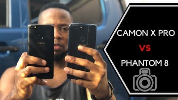 TECNO Camon X Pro-camera versus Phantom 8